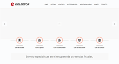 Desktop Screenshot of kolektor.com.ar